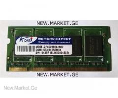 оперативная память для ноутбука DDR2 PC2-4200 533MHz ლეპტოპის მეხსიერება ნოუთბუქის notebook memory