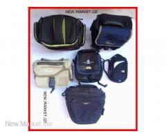 сумка для фотокамеры видеокамеры photo camera bag case ვიდეო ფოტო კამერის ჩანთა ფოტოკამერის ჩასადები