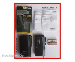 диктофон Sanyo TRC-520M Voice Recorder Sanyo dictaphone microcassette Sony დიქტოფონი ხმის ჩამწერი