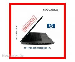 ноутбук Hewlett Packard лэптоп HP ProBook Notebook PC laptop 17.3 display HP ნოუთბუქი ლეპტოპი Wi-Fi