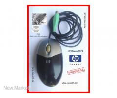 компьютерная мышь HP PS/2 computer mouse HP კომპიუტერული მაუსი თაგვი PS2 კონექტორით შესაერთებლით